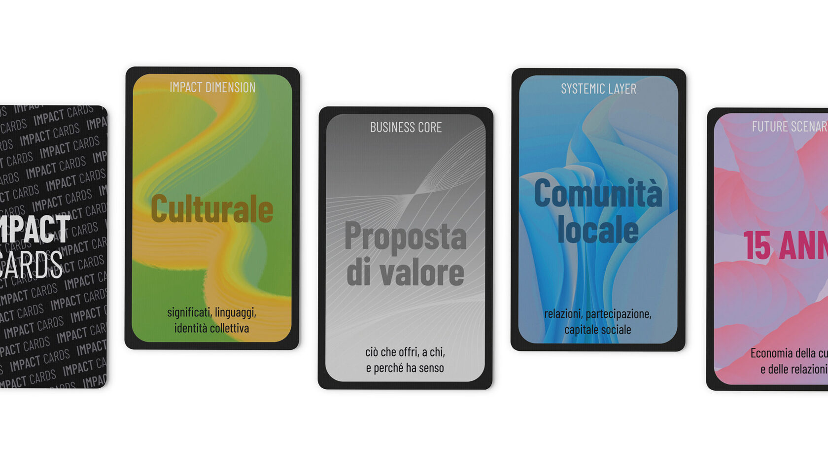 Impact Cards — le carte fisiche